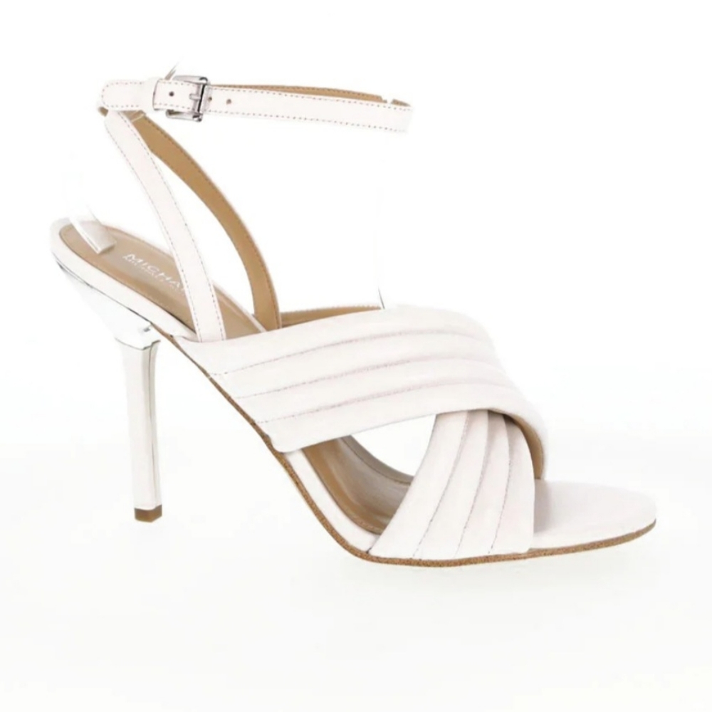 Michael Kors optic white sandals